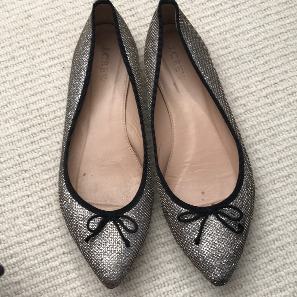 Sparkly JCrew flat